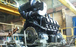 Установка двигателя ТМЗ 85226.10 на тепловоз ТГМ23Д